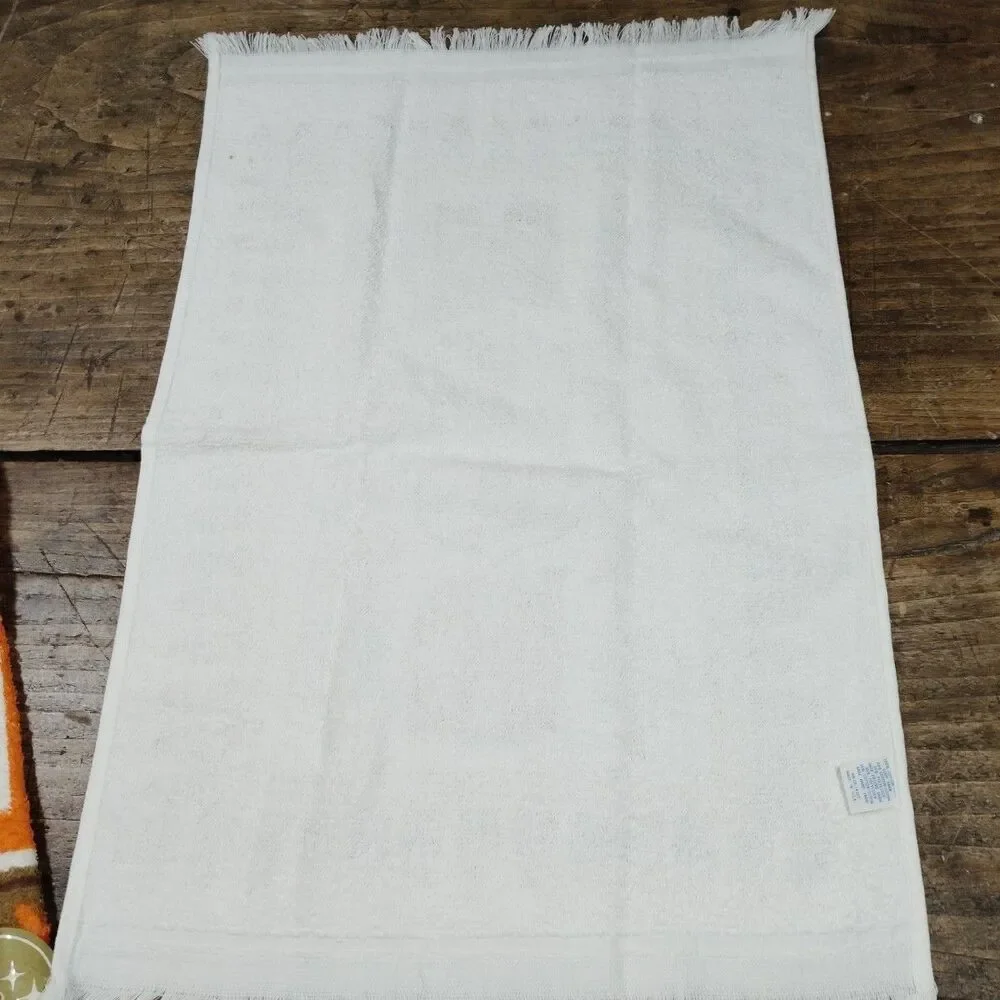 Vintage Towels & Wash Cloth Kitchen Hand Towels Cotton Made USA Home Sweet NEW